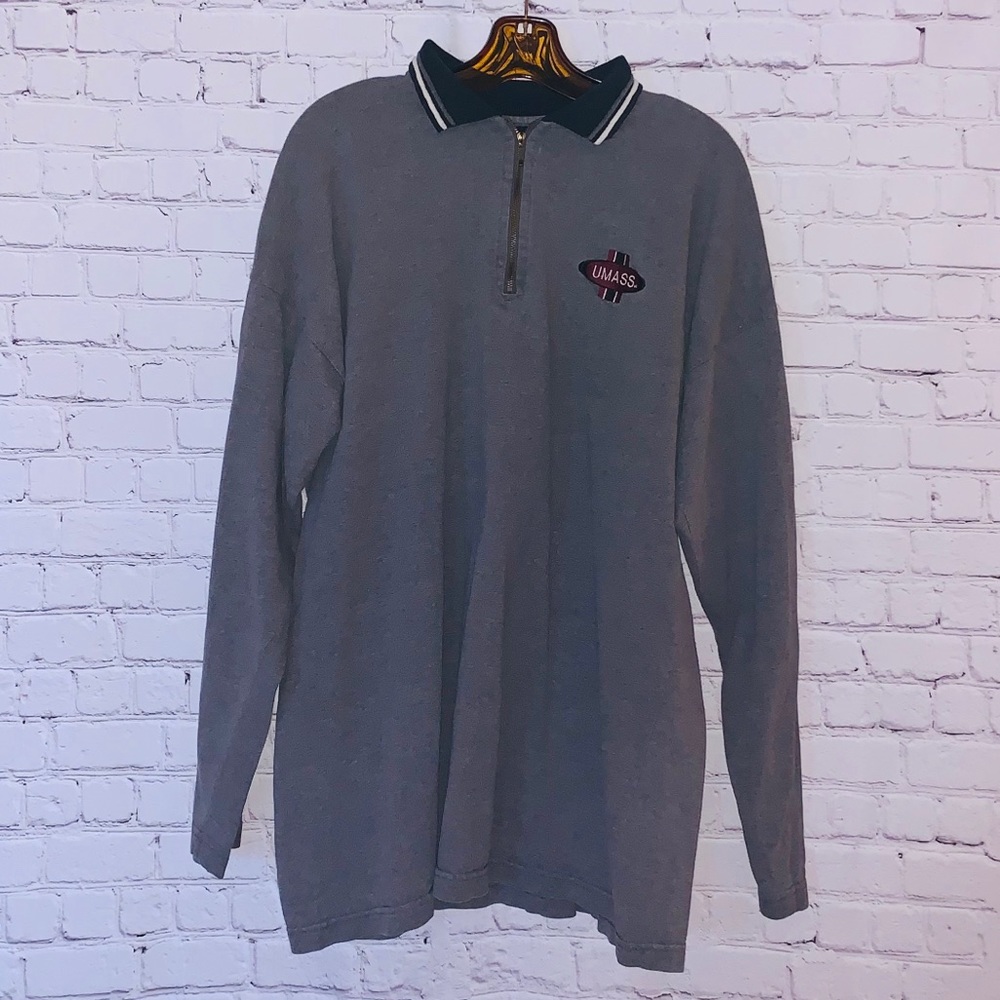 {Jones & Mitchell} UMass Polo Shirt Sz XL